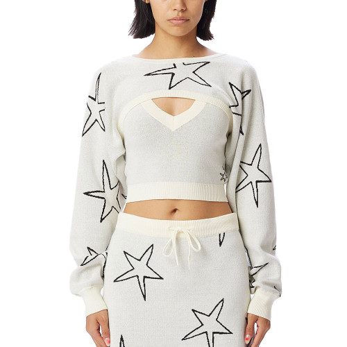 Obey Γυναικείο μπολερό Stars Sweater Bolero
